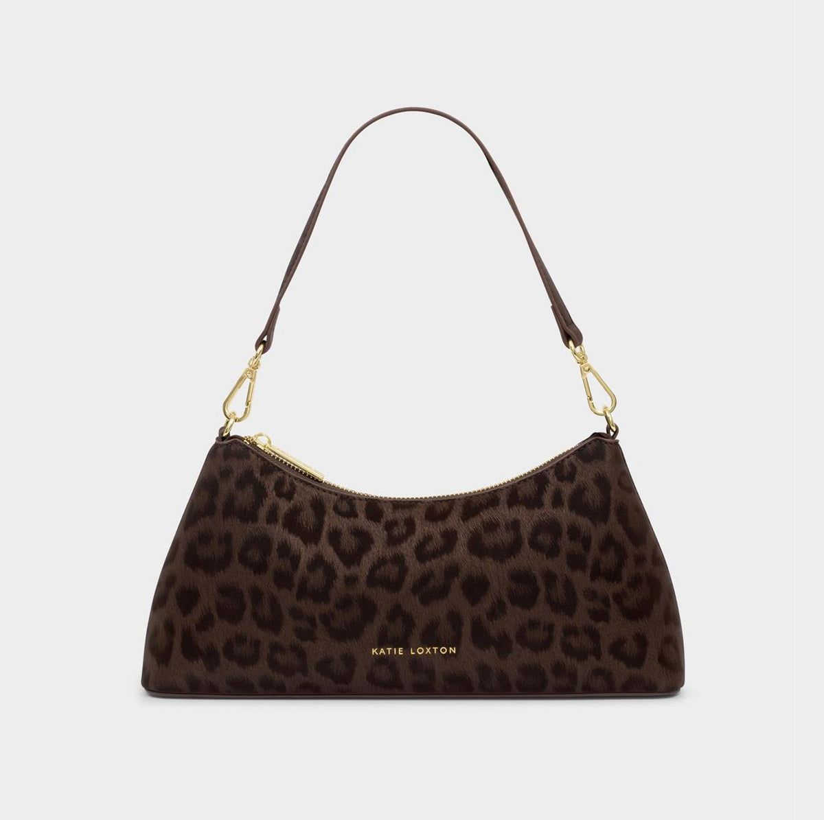 Miley Chocolate Leopard Small Shoulder Bag