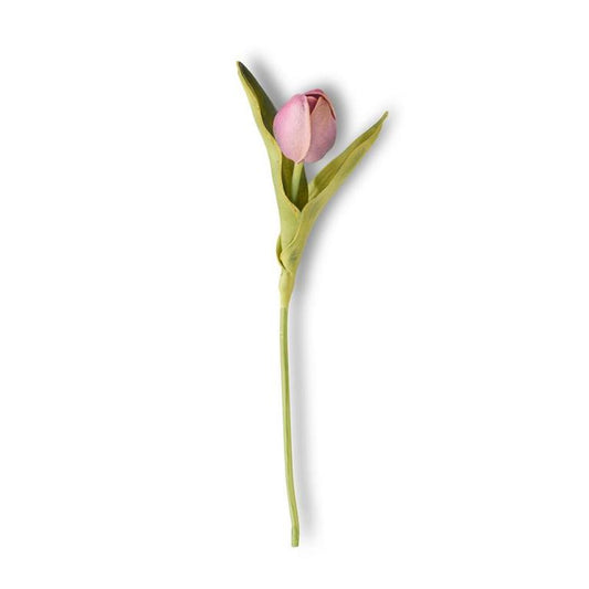 Purple Real Touch Mini Tulip 10.5" Stem