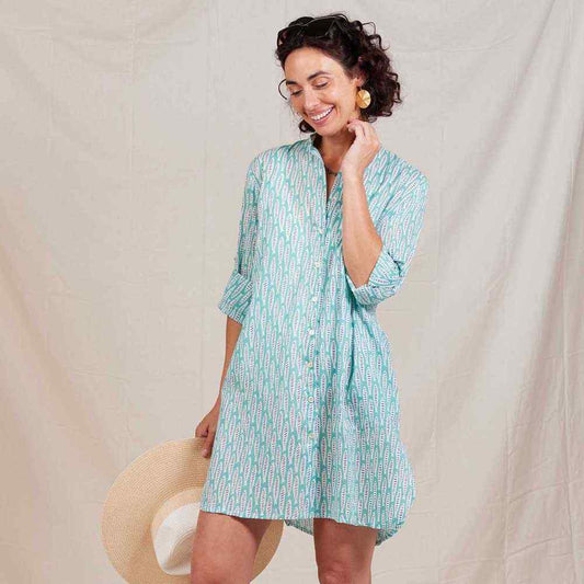 Sardina Ocean Button Down Beach Tunic