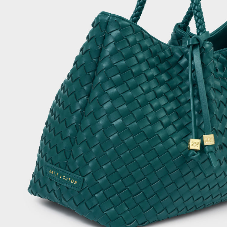 Nova Small Shoulder Tote Palm Green