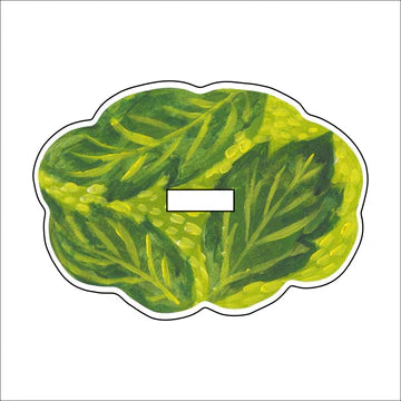 Leaf Large Acrylic Flower Stand Single