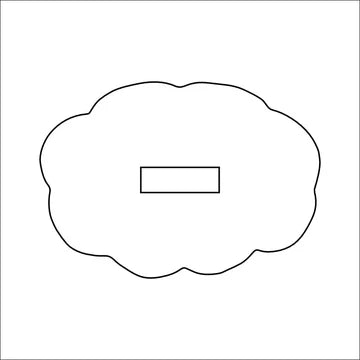 Clear Single Large Acrylic Flower Stand