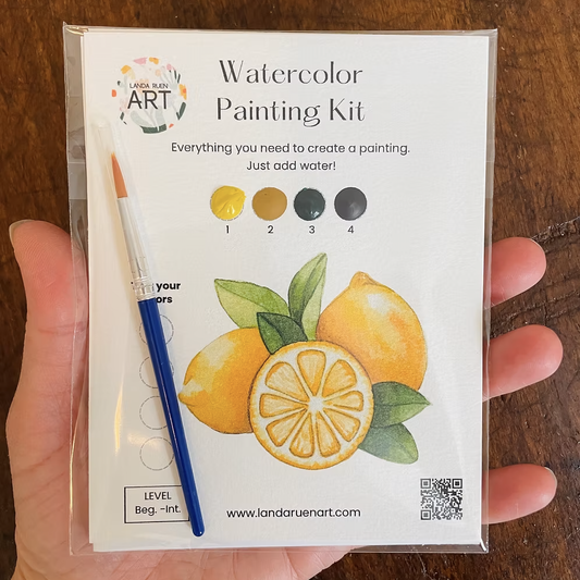 Lemons Watercolor Kit