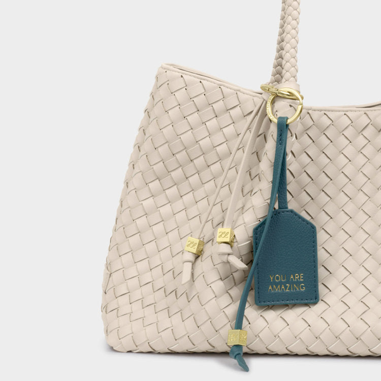 Nova Small Shoulder Tote Oyster
