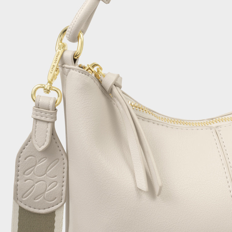 Hallie Satchel Bag Oyster