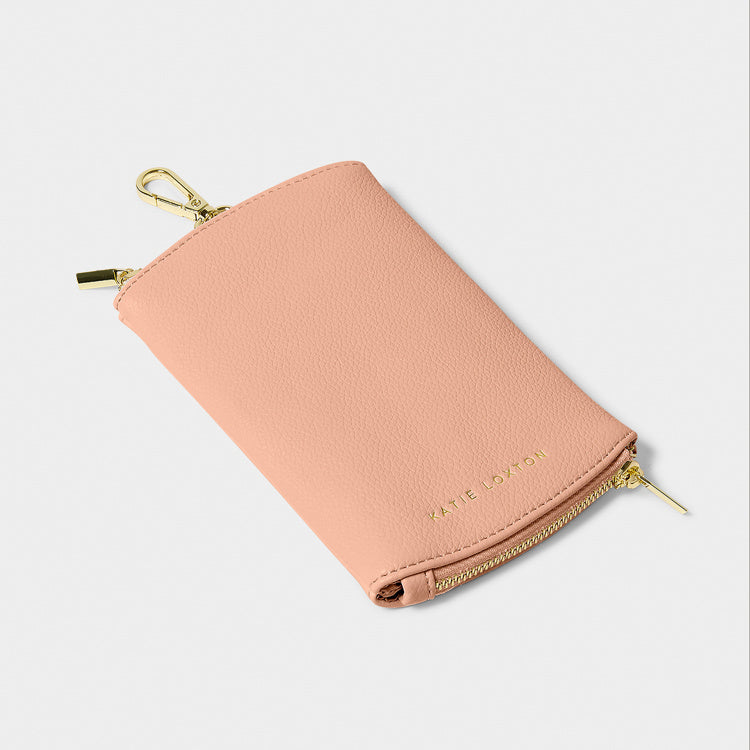 Clip-On Sunglasses Case Peony Blush