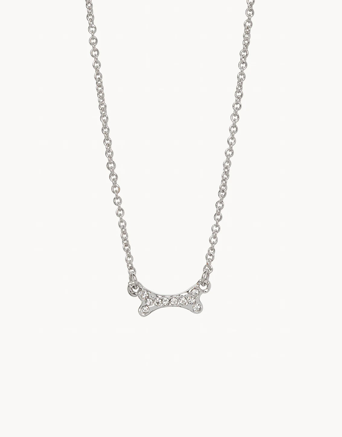 Sea La Vie Necklace 18" Puppy Love/Bone Silver