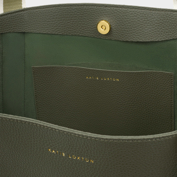 Hallie Tote Bag Khaki