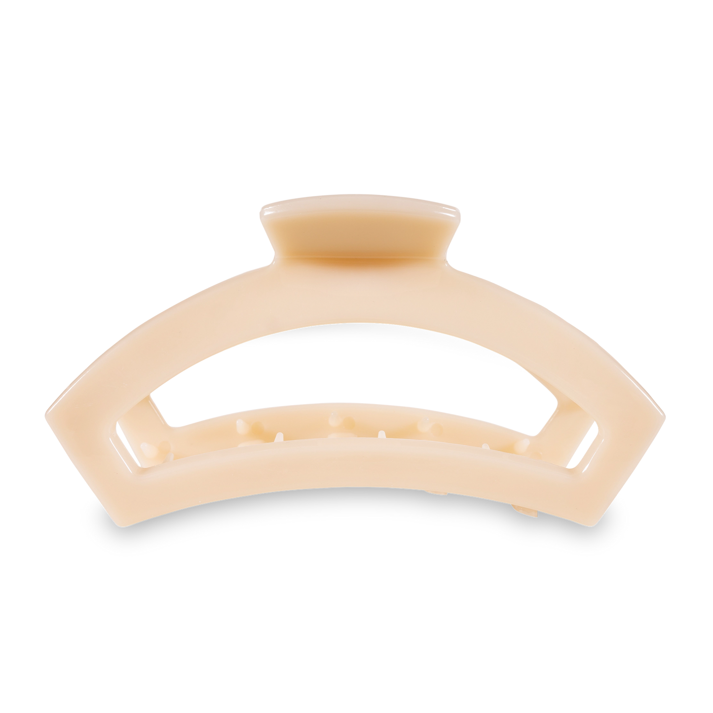 Almond Beige Open Large Claw Hair Clip