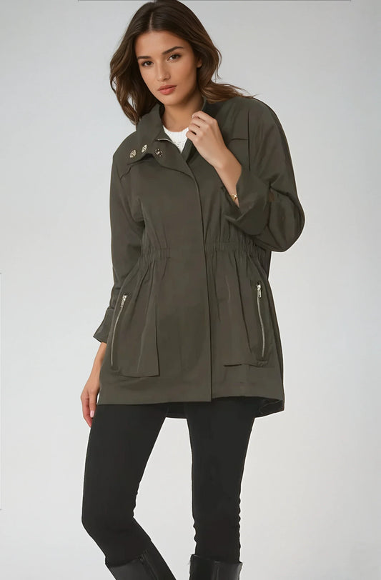 Tess Anorak Jacket Barbados Olive