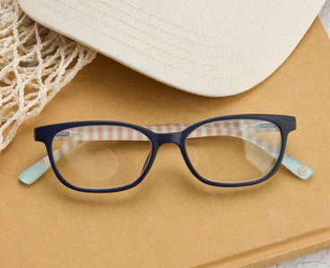 Peepers Readers Beach Read Navy/Summer Stripe