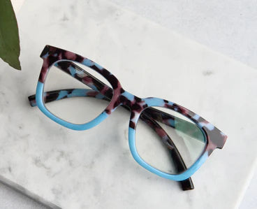 Peepers Readers To the Max Light Blue Botanico/Light Blue