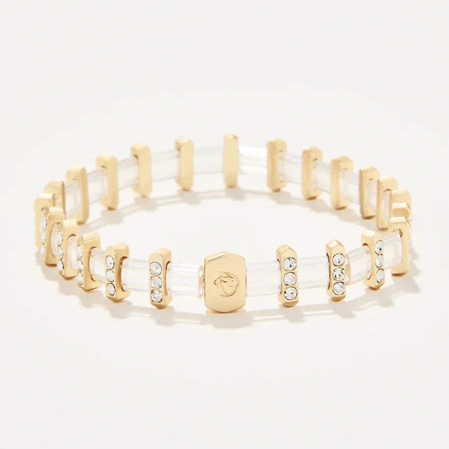 Sparkle Tila Stretch Bracelet Crystal