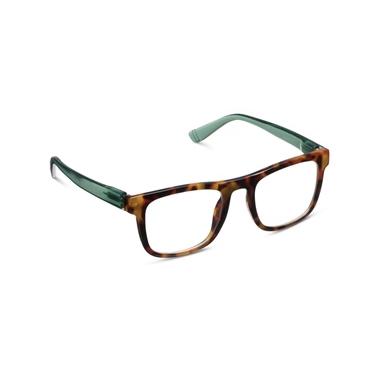 Peepers Readers Hall Tortoise/Green