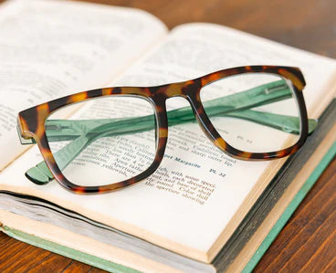 Peepers Readers Hall Tortoise/Green