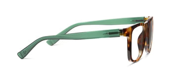 Peepers Readers Hall Tortoise/Green
