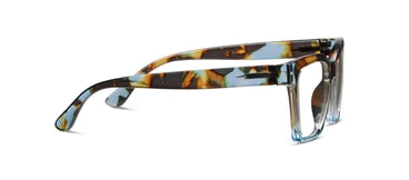 Peepers Readers Birdie Blue Quartz Colorblock