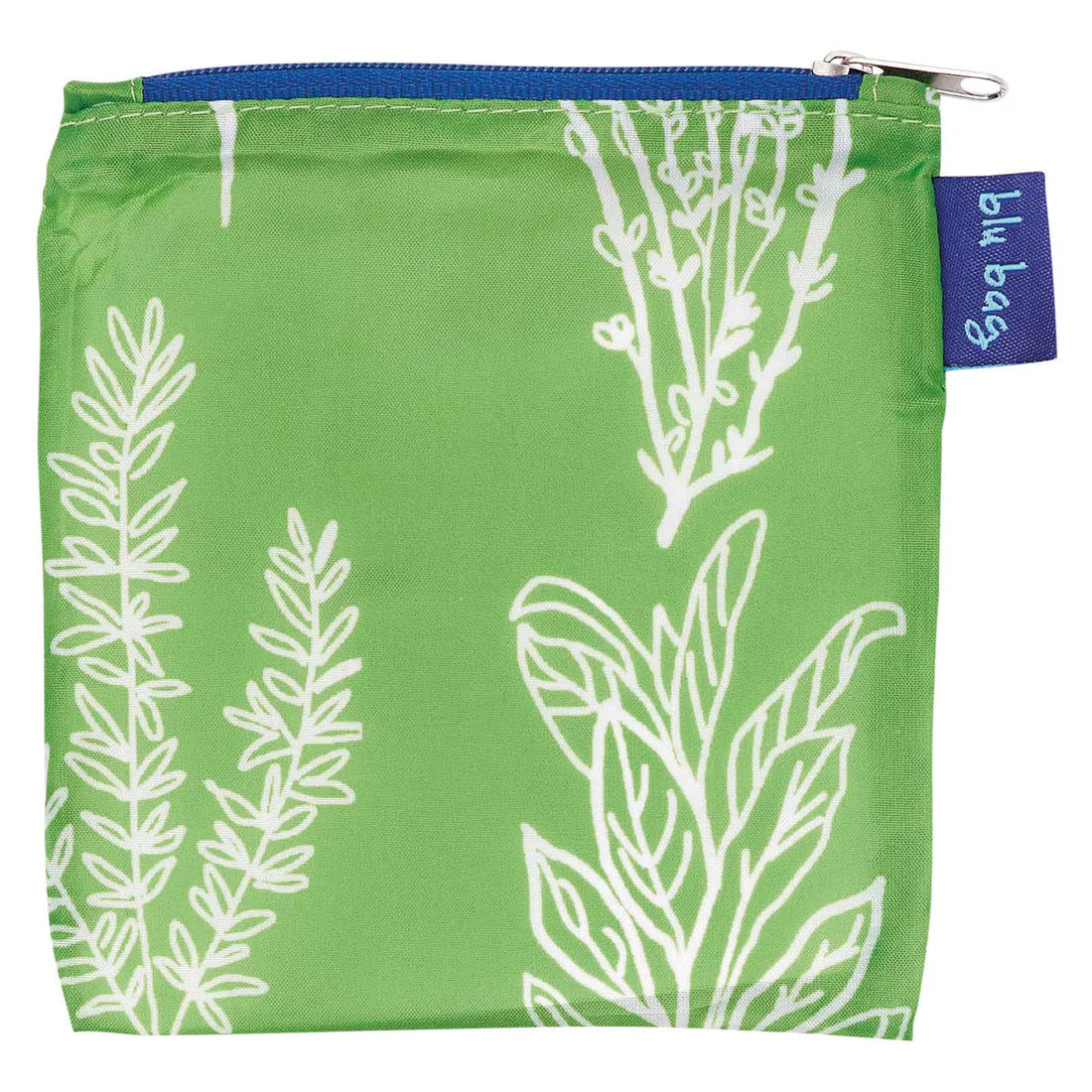 Herbs Green Blu Bag in a Pouch