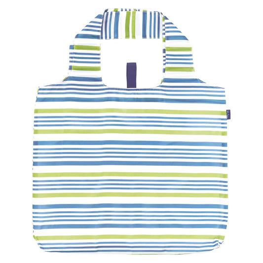 Summer Stripe Blu Bag in a Pouch