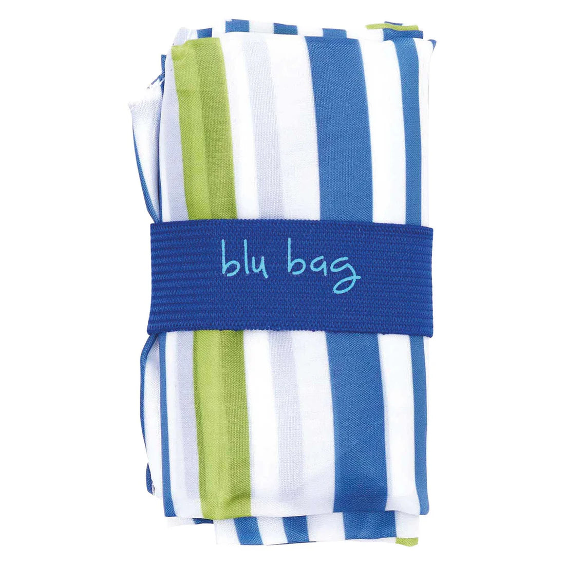 Summer Stripe Blu Bag in a Pouch