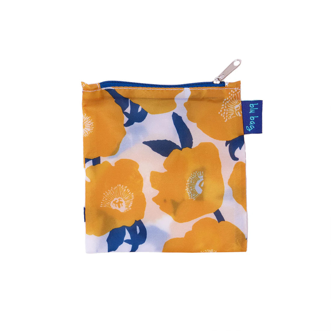 Poppies Blu Bag in a Pouch