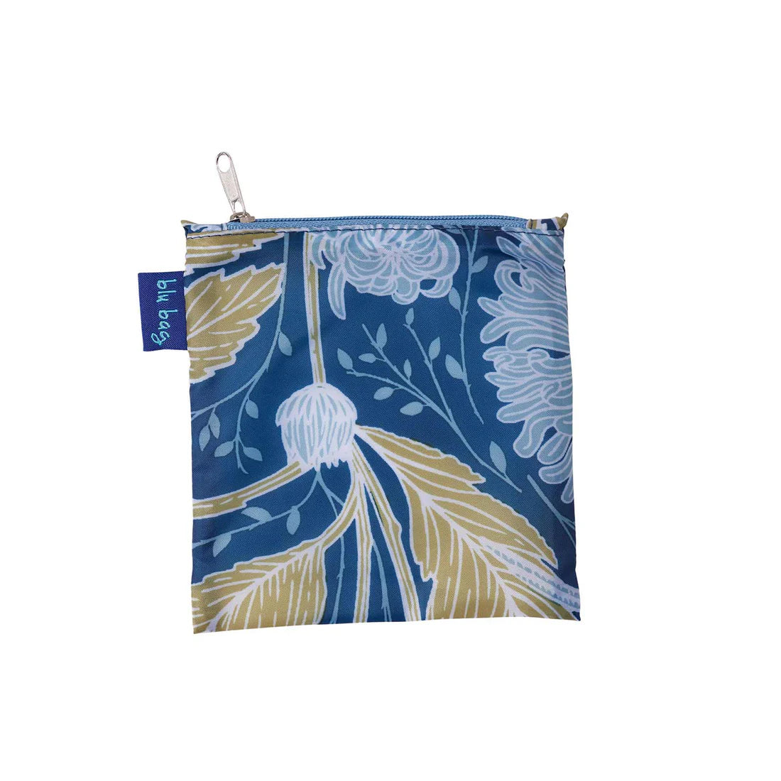 Chrysanthemum Blu Bag in a Pouch