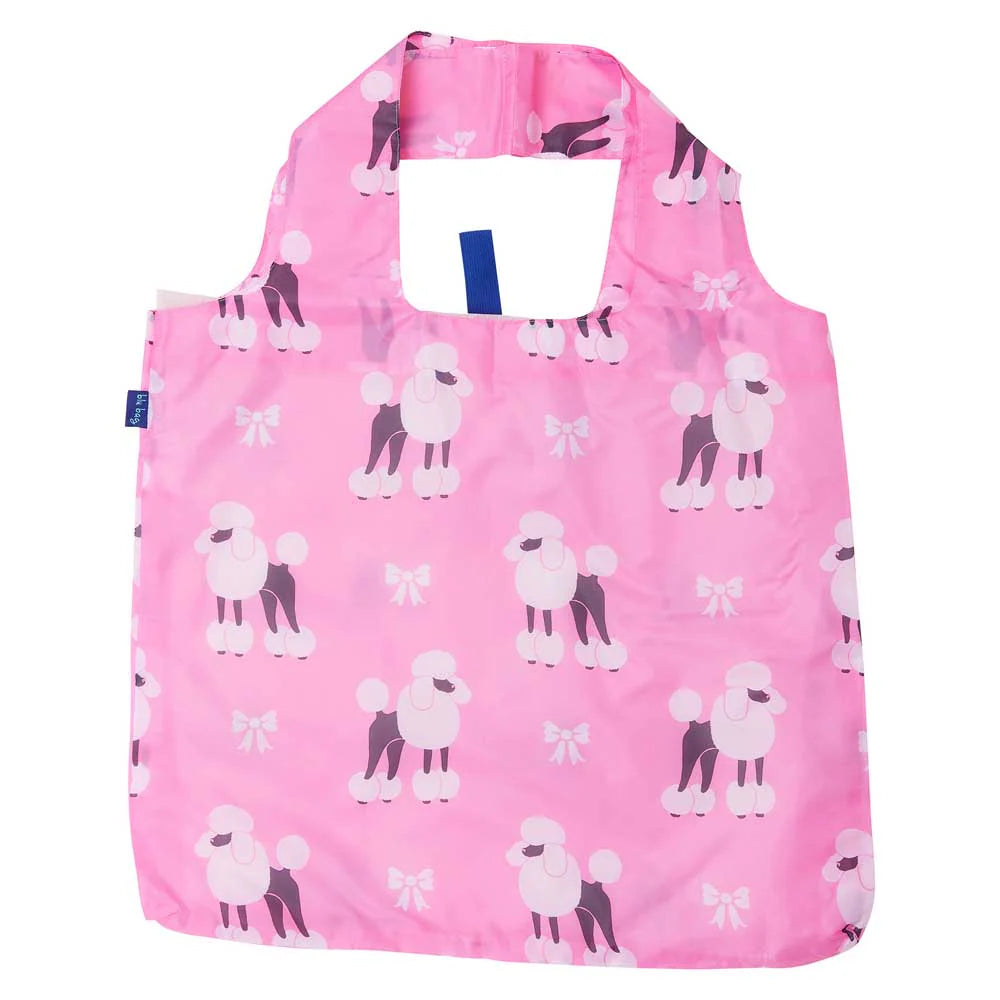 Preppy Poodle Blu Bag in a Pouch