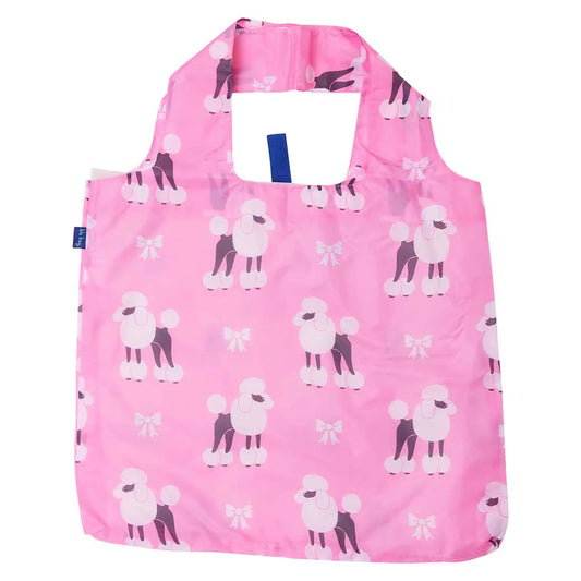 Preppy Poodle Blu Bag in a Pouch