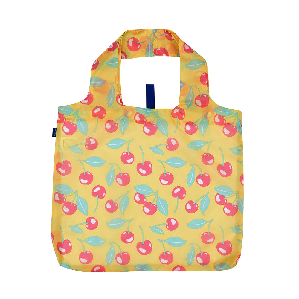 Cherries Blu Bag in a Pouch
