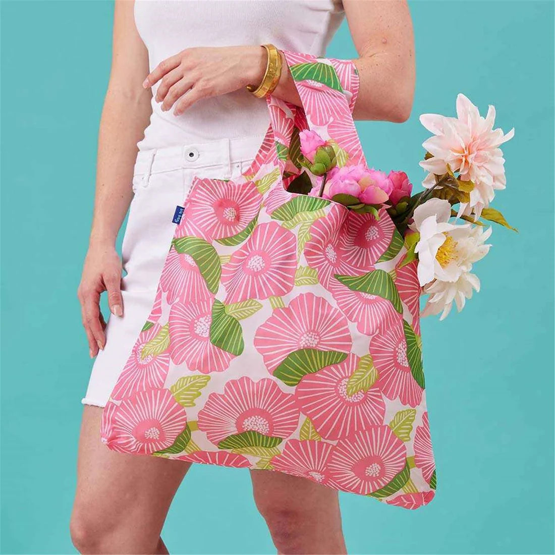 Poppy Papaver Blu Bag in a Pouch