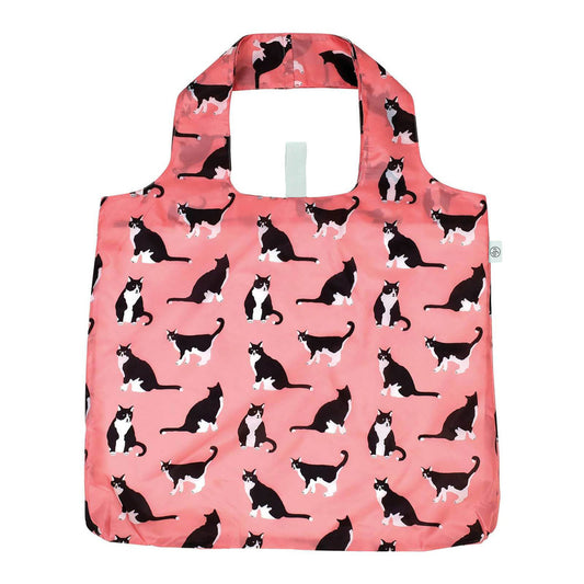 Kitties Blu Bag in a Pouch