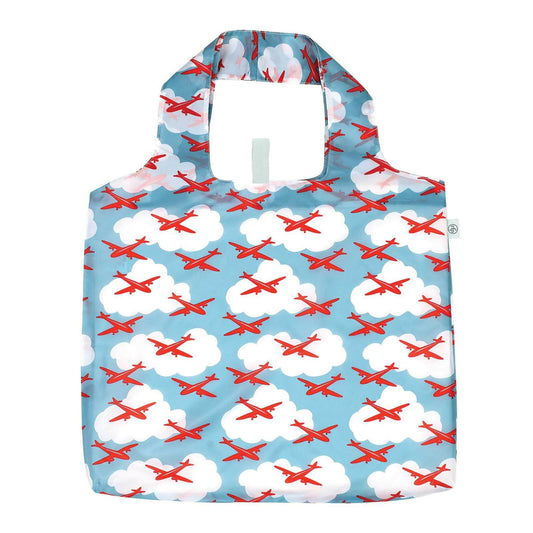 Airplane Blu Bag in a Pouch