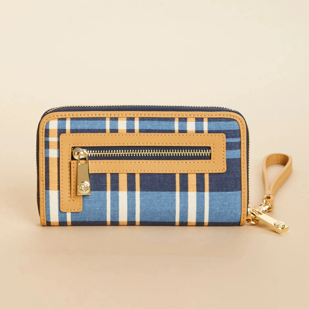 449 Wallet Kalalanta Plaid Navy