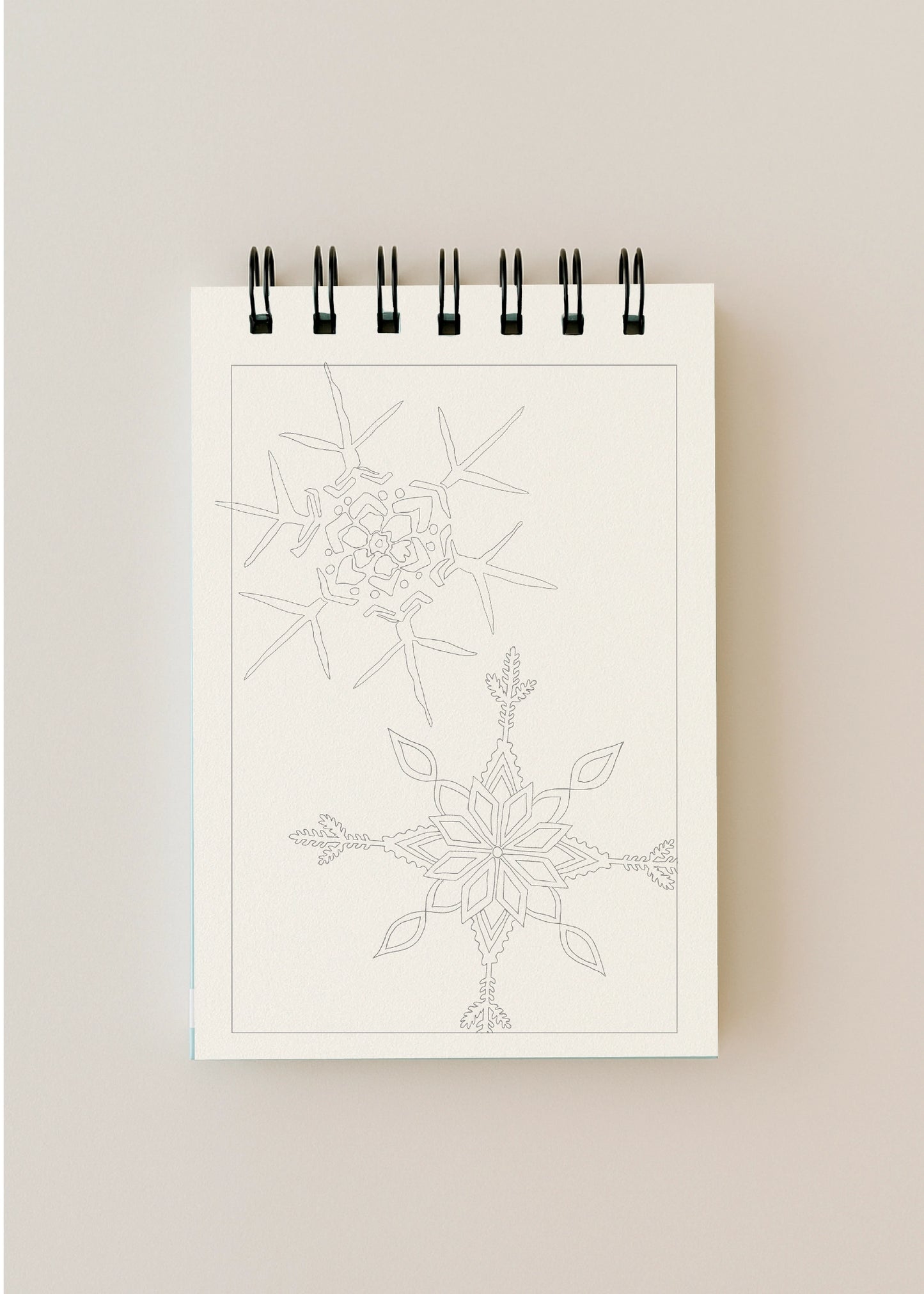 A Little Bit of Christmas Mini Watercoloring Book
