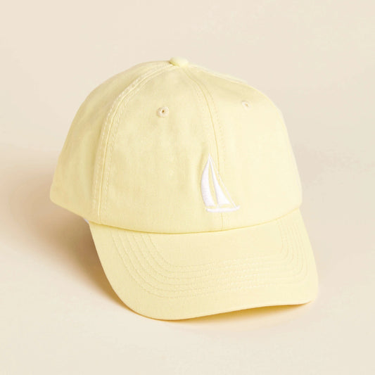 Baseball Hat Sailboat/Lime