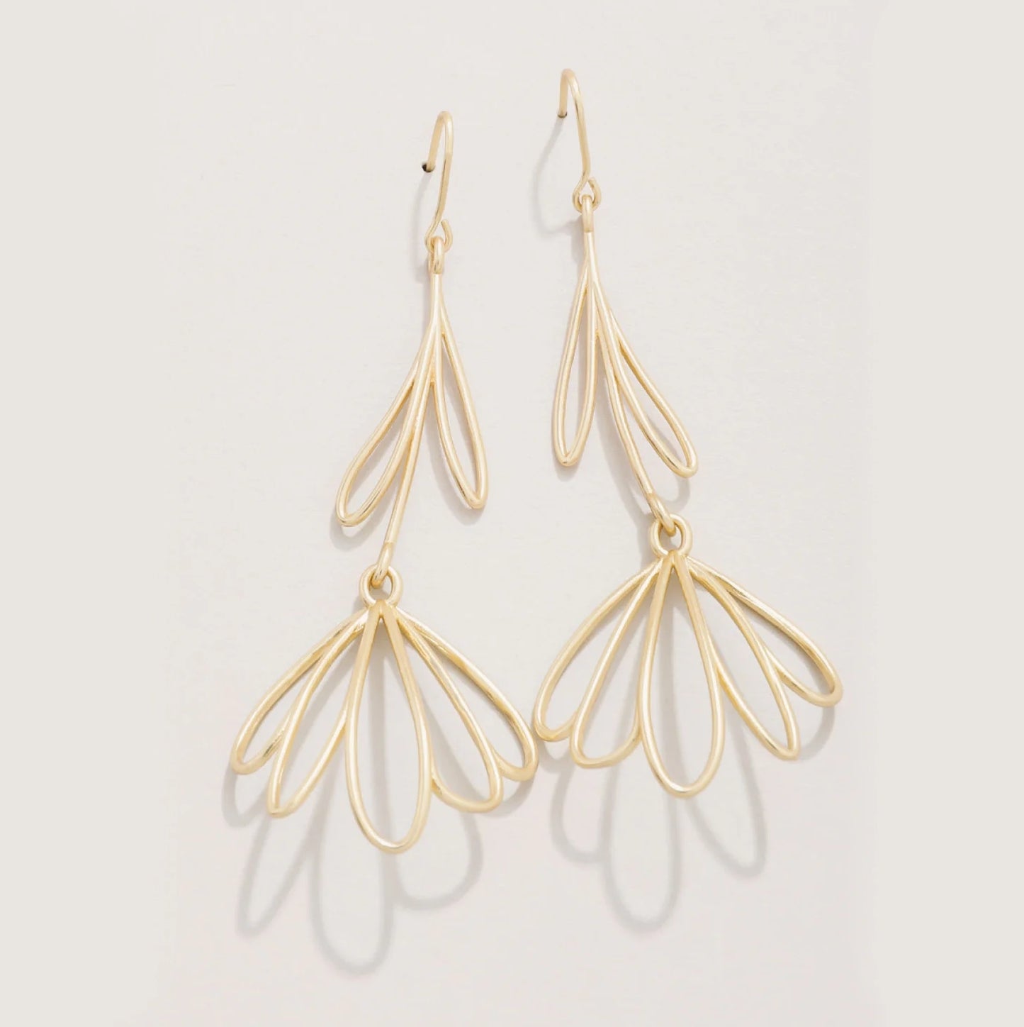 Dippy Daisy Earrings Gold
