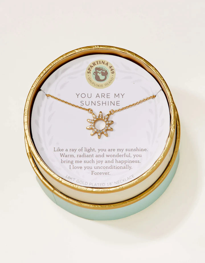 Sea La Vie Necklace 18" Sunshine/Sun Gold
