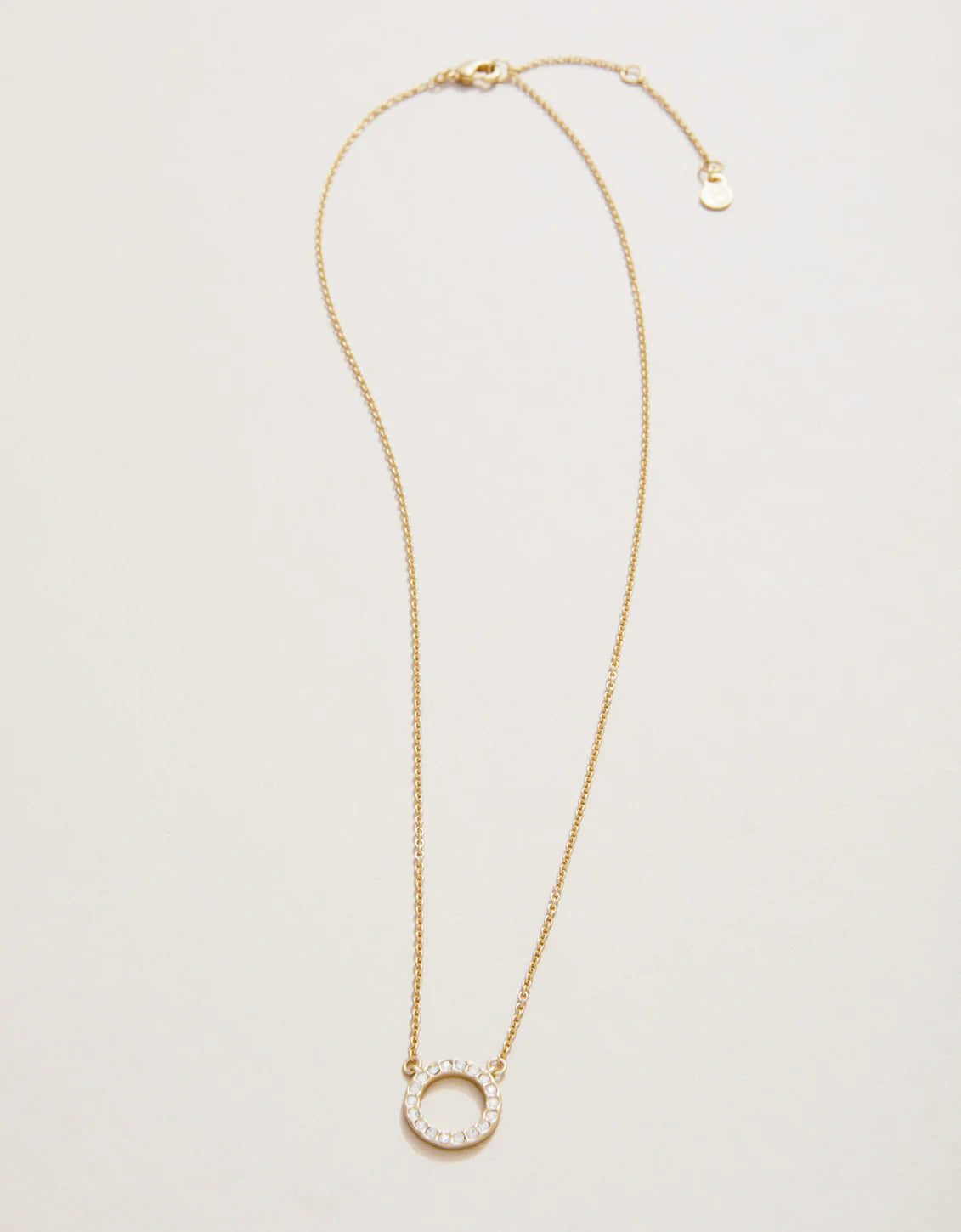Sea La Vie Necklace 18" Thankful/Ring Gold