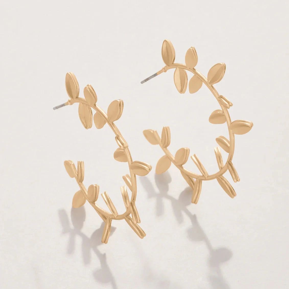 Wildwood Hoop Earrings Gold