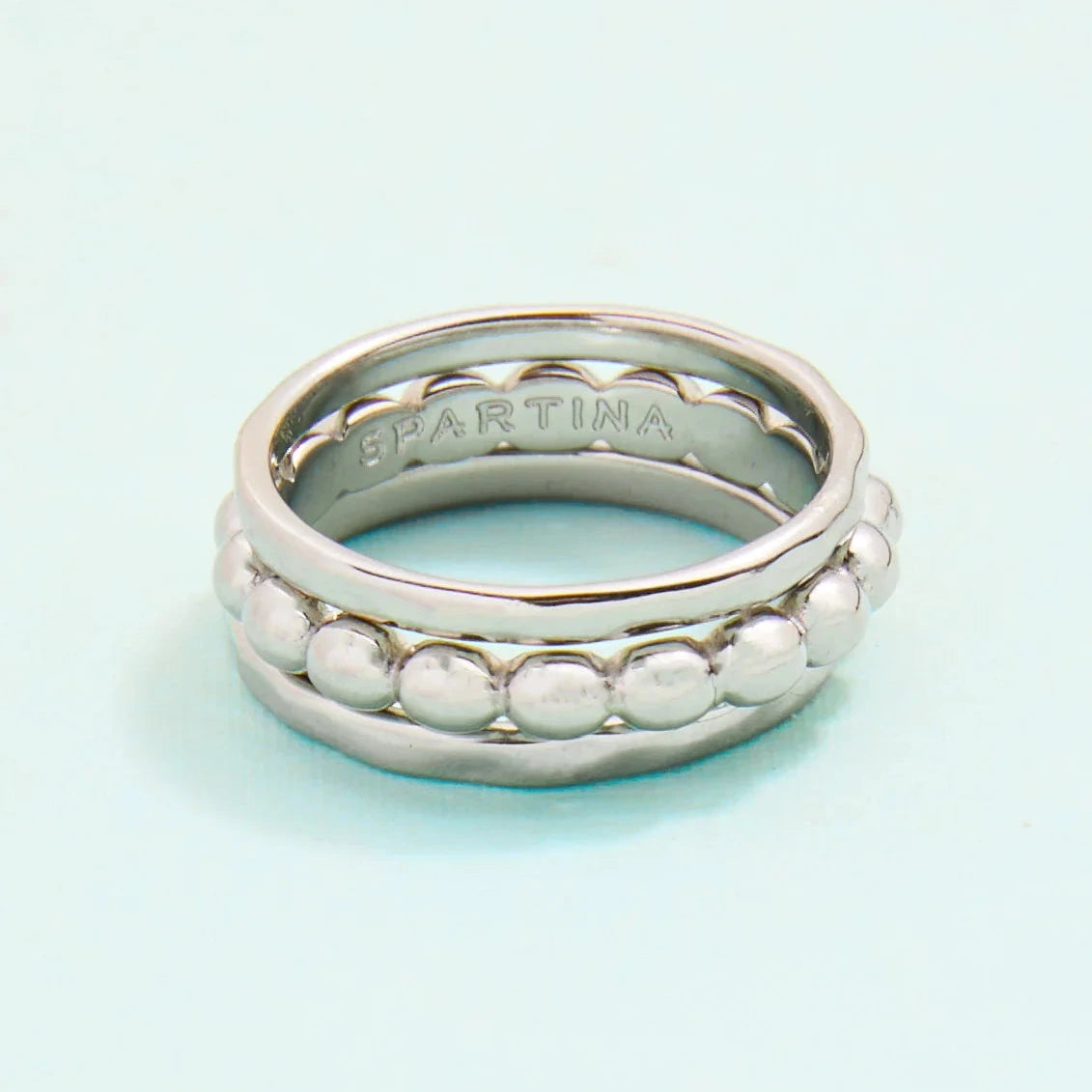 Shelter Cove Silver Ring Stack