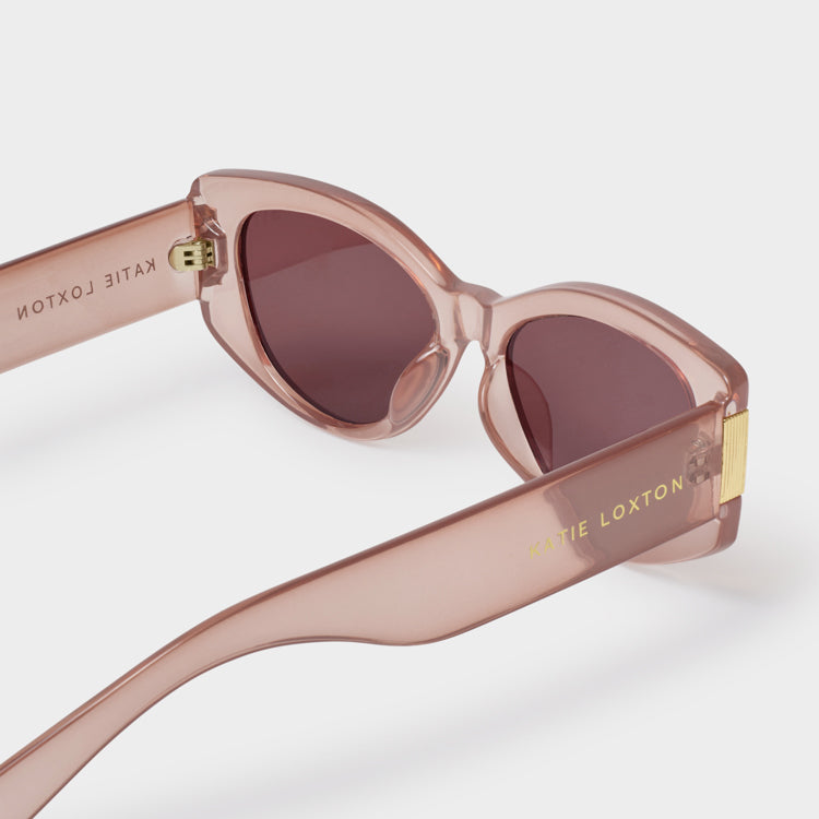 Rimini Sunglasses Pink Transparent