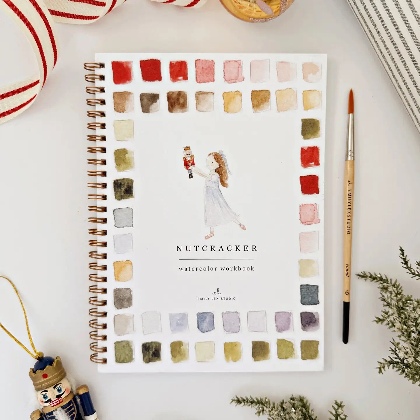 Watercolor Workbook Nutcracker