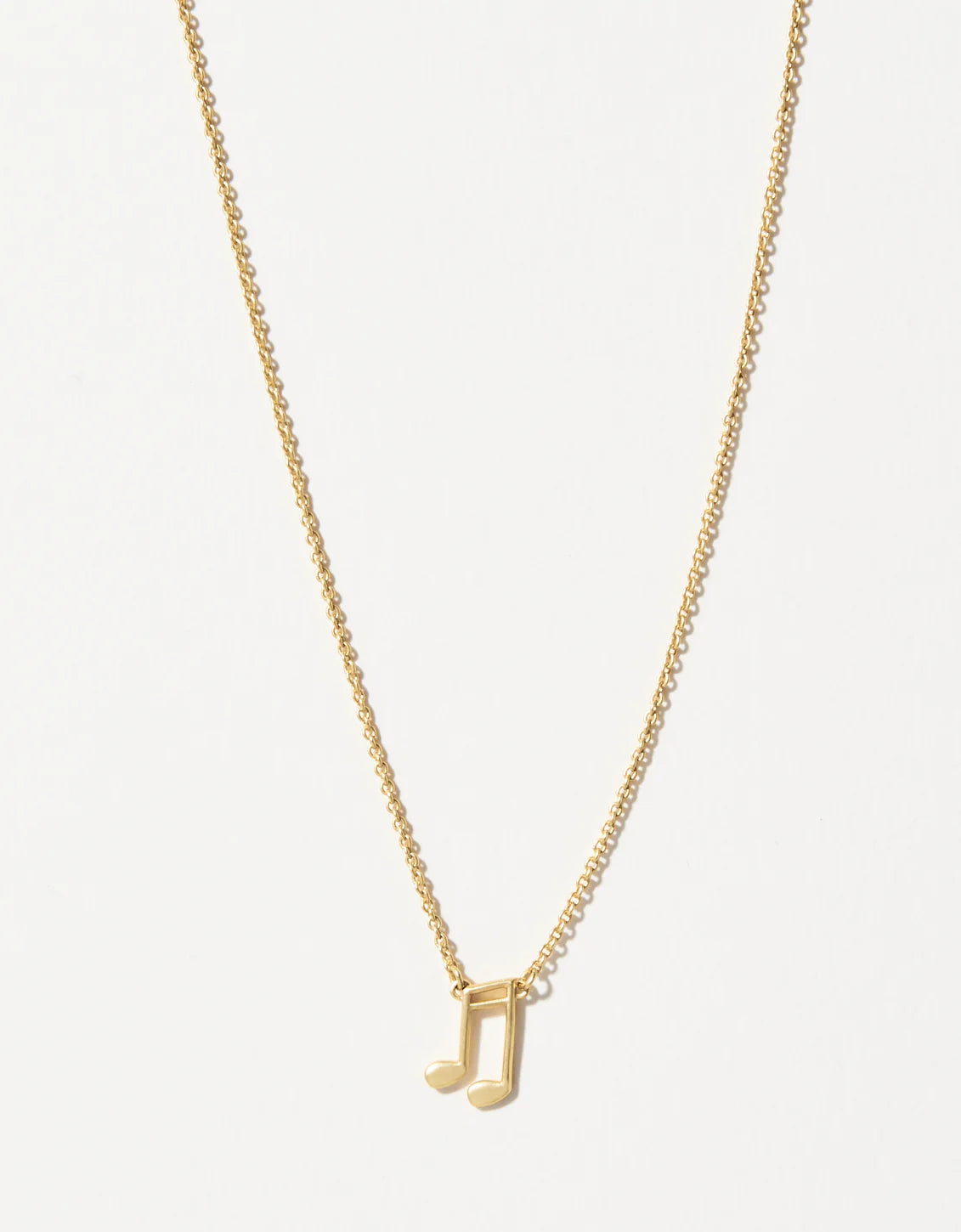 Sea La Vie Necklace Music Lover Note Gold