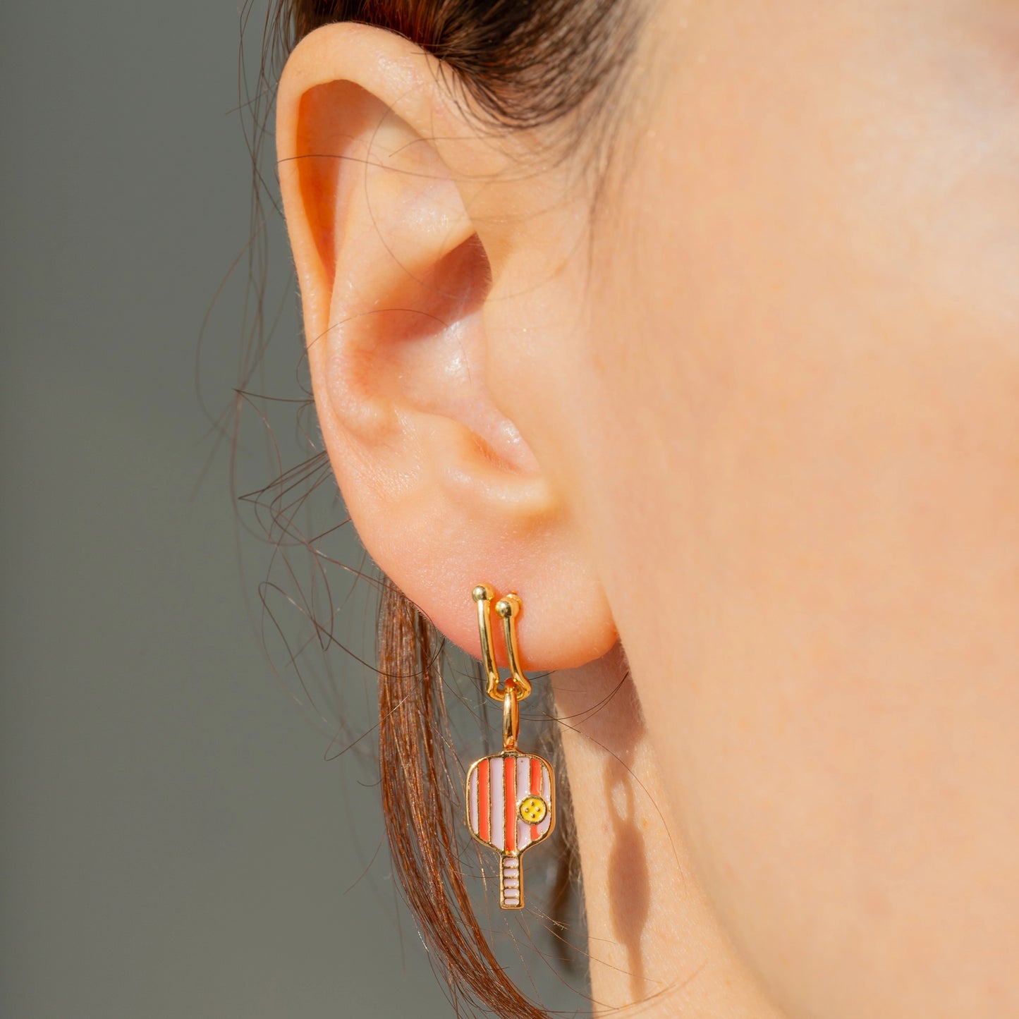 Add-A-Charm Gold Hoop Earrings