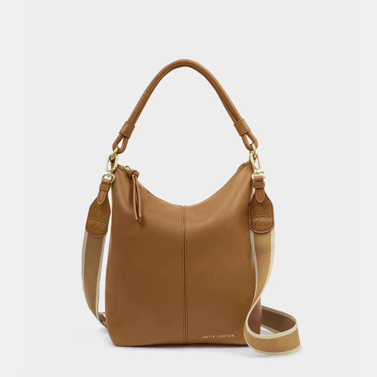 Hallie Satchel Bag Caramel