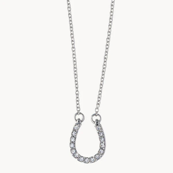 Sea La Vie Necklace Feel Lucky Horseshoe Silver