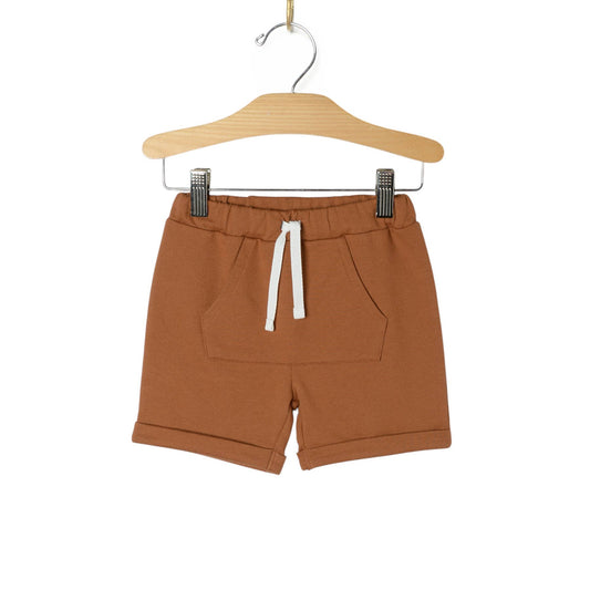 Kangaroo Pocket Short Toffee