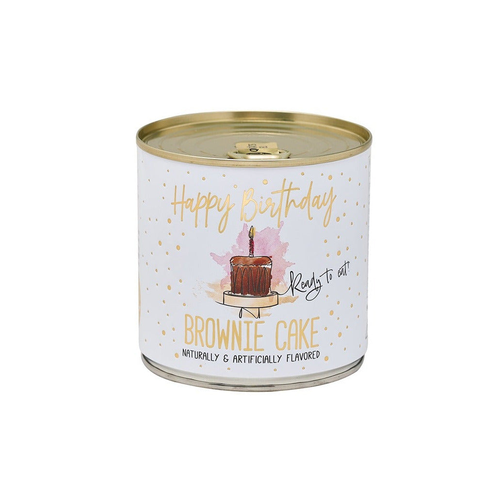 Happy Birthday Brownie Cake