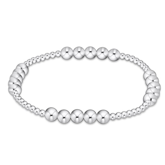 Classic Blissful Pattern 2.5mm Bracelet 5mm Sterling