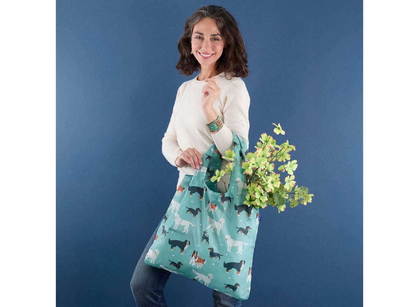 Puppies Blu Bag in a Pouch